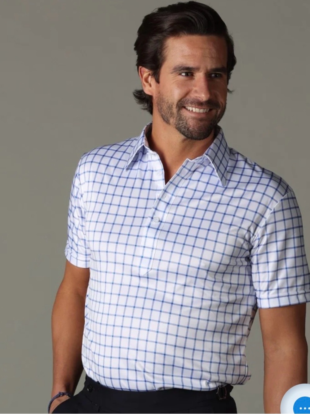 Collars & Co. Men’s Large Short-Sleeve Polo Shirt